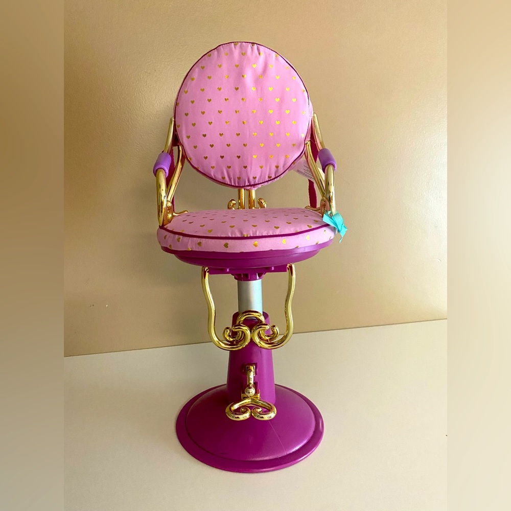 NWT! Our Generation Sitting Pretty Salon Chair For 18” Dolls